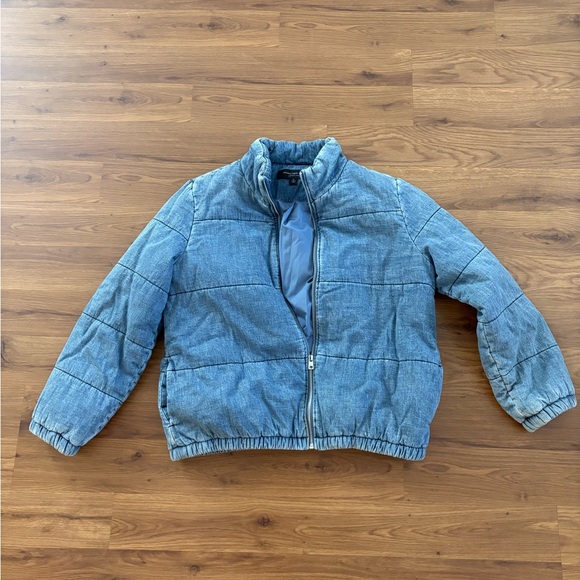 Blue denim puffer jacket - Marc New York - Picture 1 of 4